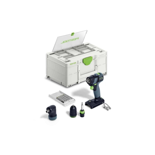 Akumuliatorinis gręžtuvas-suktuvas Festool TXS 18-Basic-Set