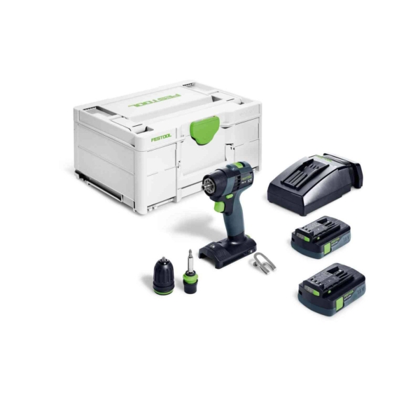 Akumuliatorinis gręžtuvas-suktuvas Festool TXS 18 C 3,0-Plus