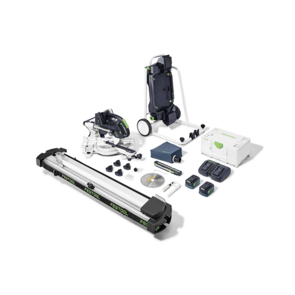 Akumuliatorinis skersinio pjovimo pjūklas Festool KAPEX KSC 60 EB 5,0 I-UG-Set