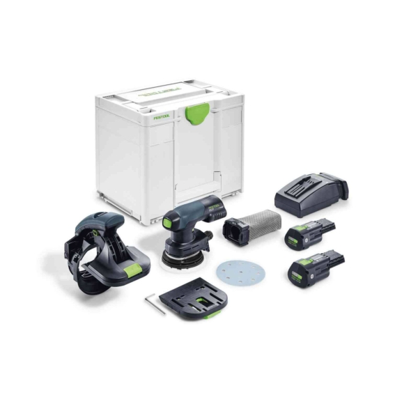 Akumuliatorinė kraštų šlifavimo mašinėlė Festool ES-ETSC 125 3,0