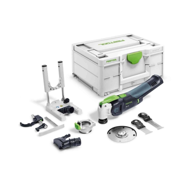 Akumuliatorinis daugiafunkcis įrankis Festool OSC 18 E-Basic-Set