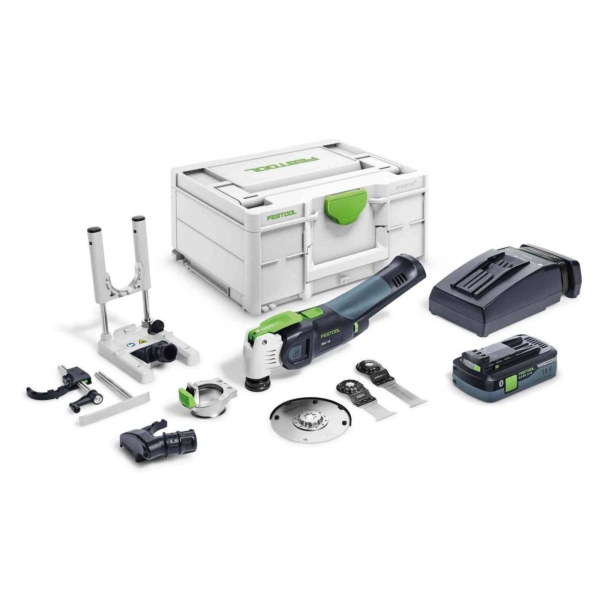 Akumuliatorinis daugiafunkcis įrankis Festool OSC 18 HPC 4,0 Set