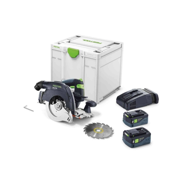Akumuliatorinis diskinis pjūklas Festool HKC 55 5,0 EBI-Plus-SCA