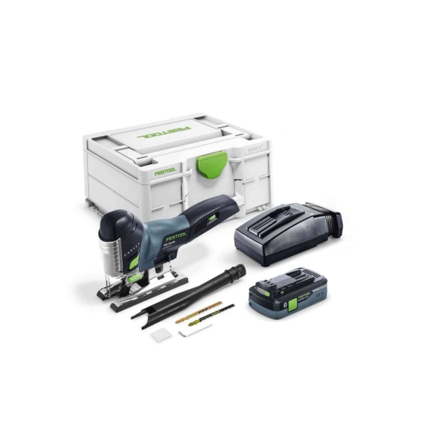 Akumuliatorinis siaurapjūklis Festool PSC 420 HPC 4,0 EBI-Plus
