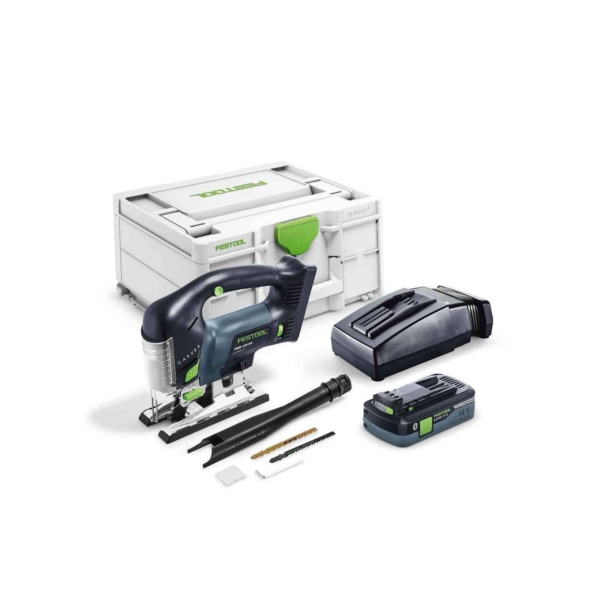 Akumuliatorinis siaurapjūklis Festool PSBC 420 HPC 4,0 EBI-Plus
