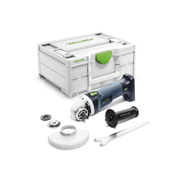 Akumuliatorinis kampinis šlifuoklis Festool AGC 18-125 EB-Basic