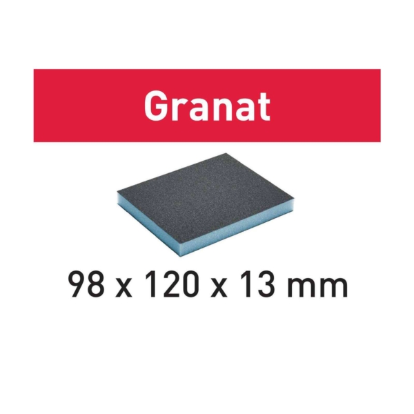 Šlifavimo kempinė Festool Granat (98x120x13)