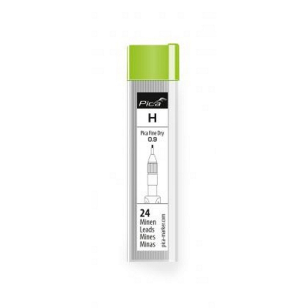 Pica Dry grafitiniai papildai 7050 (24 vnt.) 0,9 mm