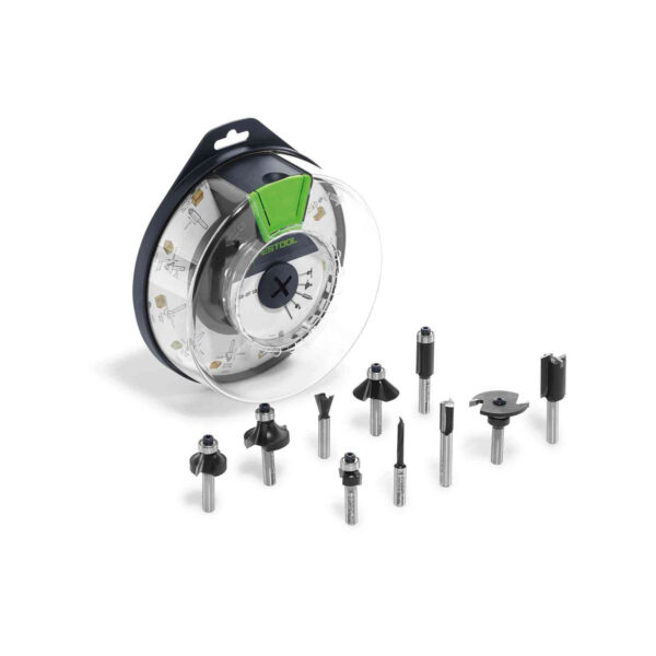 Frezų rinkinys Festool Box-OF HW S8 Mix