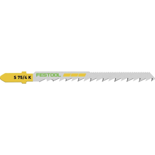 Pjūklelis siaurapjūkliui Festool S 75/4 K/20 WOOD CURVES (20 vnt.)