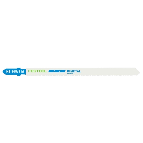 Pjūklelis siaurapjūkliui Festool HS 105/1 BI/5 METAL STEEL/STAINLESS STEEL (5 vnt.)