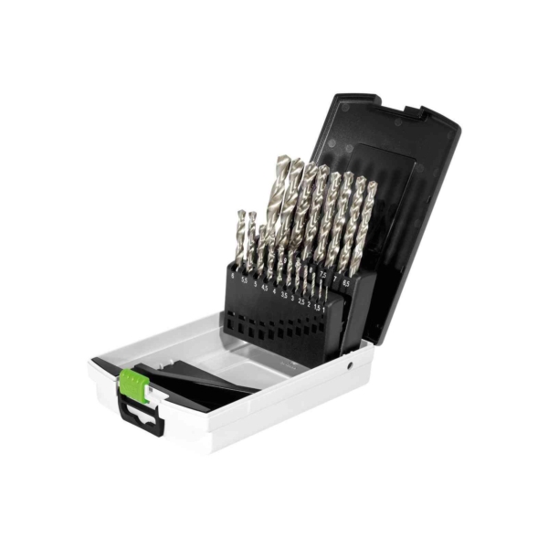 Grąžtų rinkinys kasetėje Festool HSS D 1-10 Sort/19