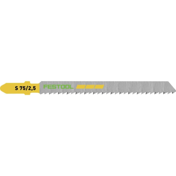 Pjūklelis siaurapjūkliui Festool S 75/2,5/25 WOOD FINE CUT (25 vnt.)