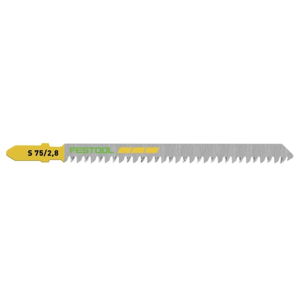 Pjūklelis siaurapjūkliui Festool S 75/2,8/5 WOOD STRAIGHT CUT (5 vnt.)