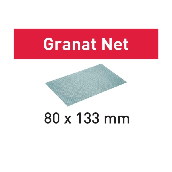 Šlifavimo tinkleliai STF 80x133 P400 GR NET/50 Granat Net
