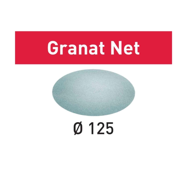 Šlifavimo tinkleliai STF D125 P100 GR NET/50 Granat Net
