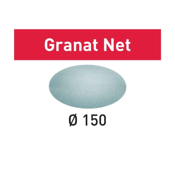 Šlifavimo tinkleliai STF D150 P400 GR NET/50 Granat Net
