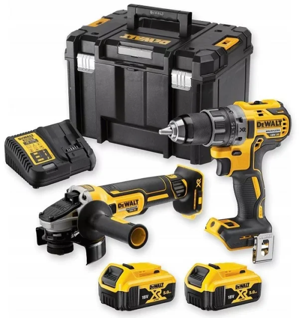 Akumuliatorinių įrankių rinkinys Dewalt 18V XR DCK2020P2T-QW