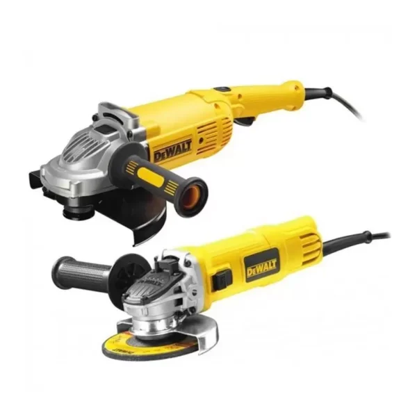 Elektrinių kampinių šlifuoklių rinkinys DeWALT DWE492DUO2-QS