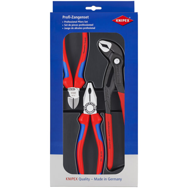 KNIPEX universalus replių komplektas 002009V01