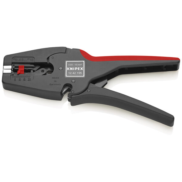 KNIPEX kabelio nužievintojas 1242195 195 mm 0,03 – 10,0 mm²