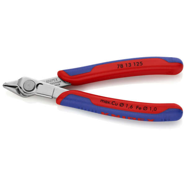 KNIPEX kandyklės preciziškos su prispaudimu 7813125 125 mm