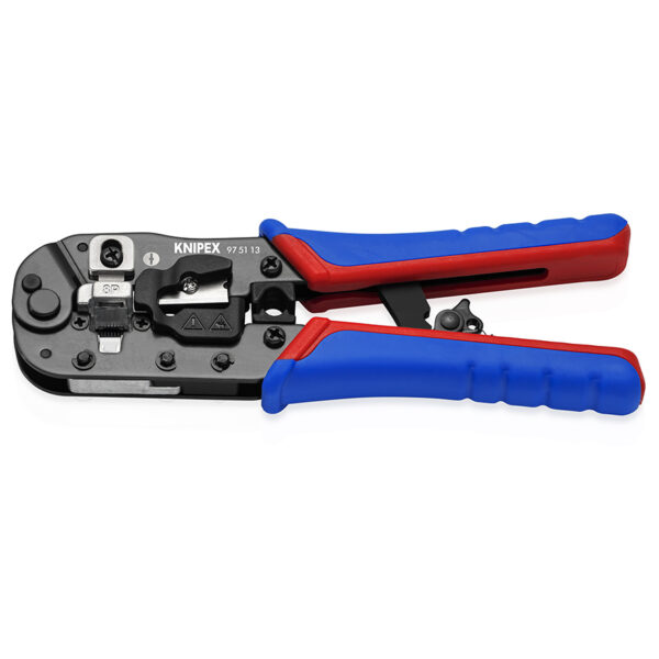 KNIPEX užspaudimo replės RJ45 jungtims 975113 190 mm