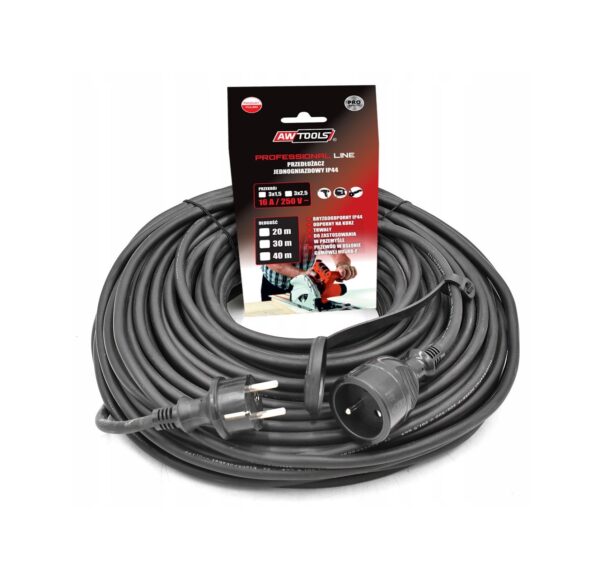 Ilgintuvas AWT 20m 3x2,5mm /IP44 16A/4000W