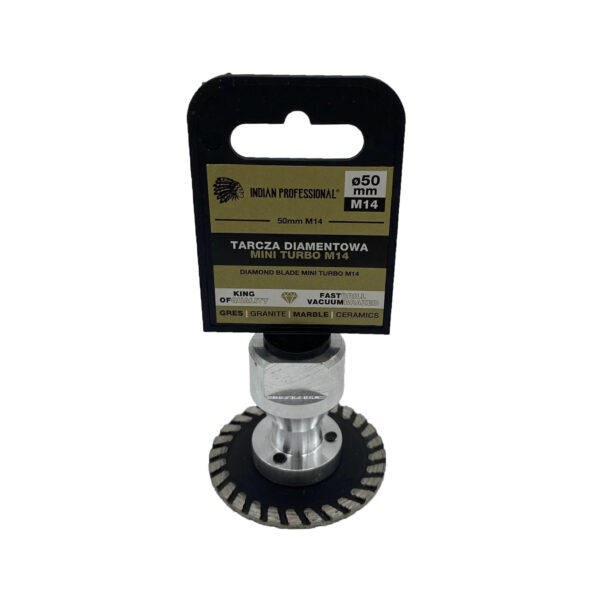 Deimantinis pjovimo diskas plytelėms Mini Turbo 50mm