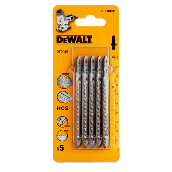 Pjūklelis siaurapjūkliui DeWalt DT2049-QZ (5 vnt.)