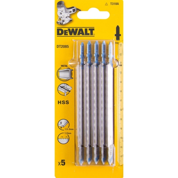 Pjūklelis siaurapjūkliui DeWALT DT2085-QZ (5 vnt.)