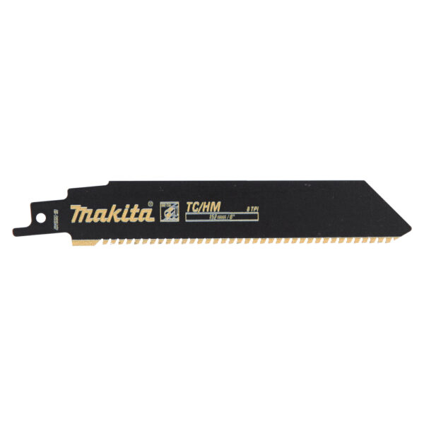 Tiesinio pjūklo pjūklelis metalui Makita TC/HM 152x1,25mm (8tpi), 1 Vnt. B-55572
