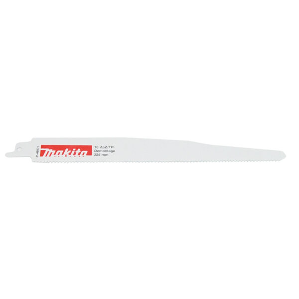 Tiesinio pjūklo pjūkleliai Makita BIM 255x2.5mm (10Tpi) 3 Vnt. P-46975