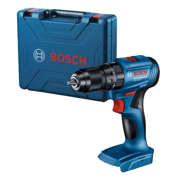Akumuliatorinis kalantis suktuvas gręžtuvas BOSCH GSB 18V 185-LI SOLO BOX (be priedų)