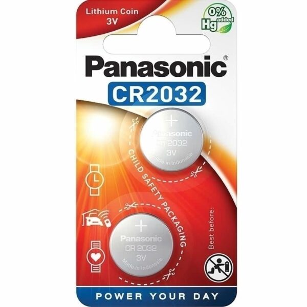 Maitinimo elementai Panasonic CR2032 2 vnt.