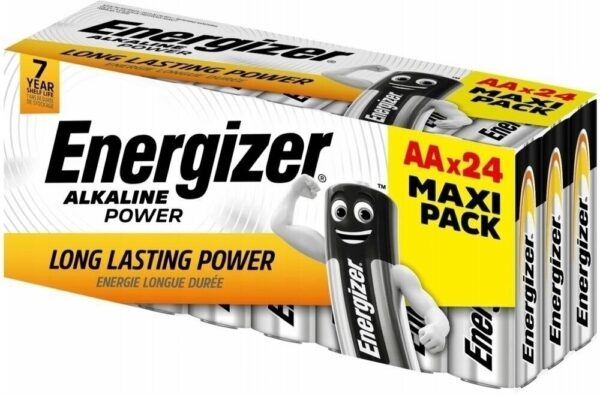 Maitinimo elementai Energizer LR06-24 AA 24 vnt.