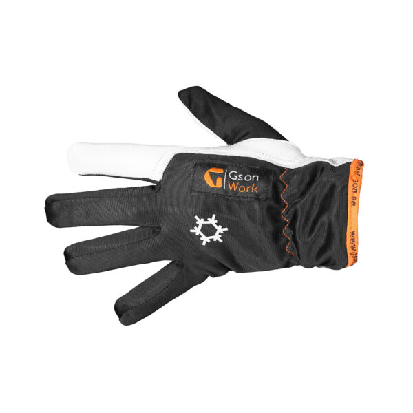 Pirštinės odinės žieminės pirštinės GSON Winter Glove Goatskin