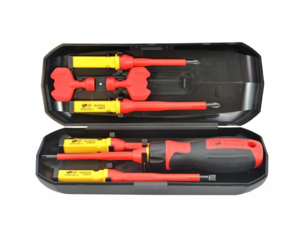 Atsuktuvų elektrikui rinkinys AWT 1000V VDE S2/8 vnt. AW36988