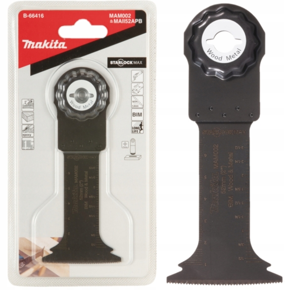 Įpjaunamasis pjūklelis 52 mm Makita B-66416