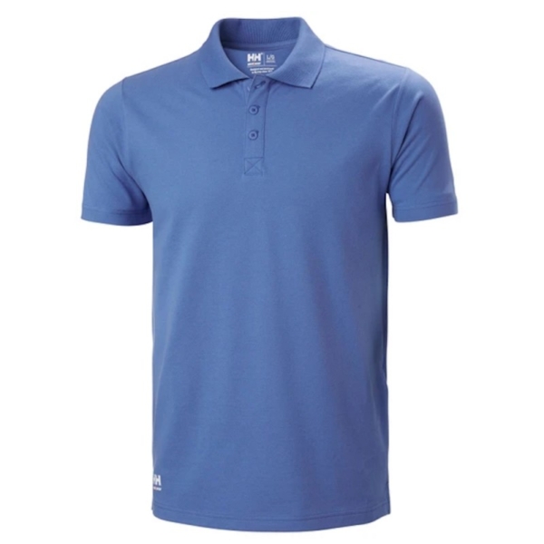 Marškinėliai HELLY HANSEN Manchester Polo (šviesiai mėlynos sp.)