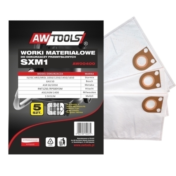 Filtro maišas AWT SXM1 GAS 50 / STARMIX