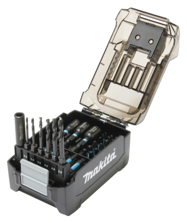 Sukimo antgalių ir grąžtų rinkinys Makita 31 vnt E-22866