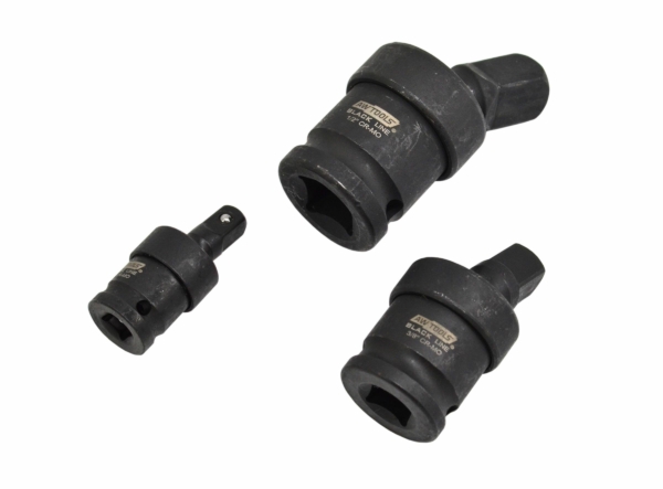 Smūginių lanksčių adapterių rinkinys AWT 1/4``-3/8``-1/2``(3 vnt)