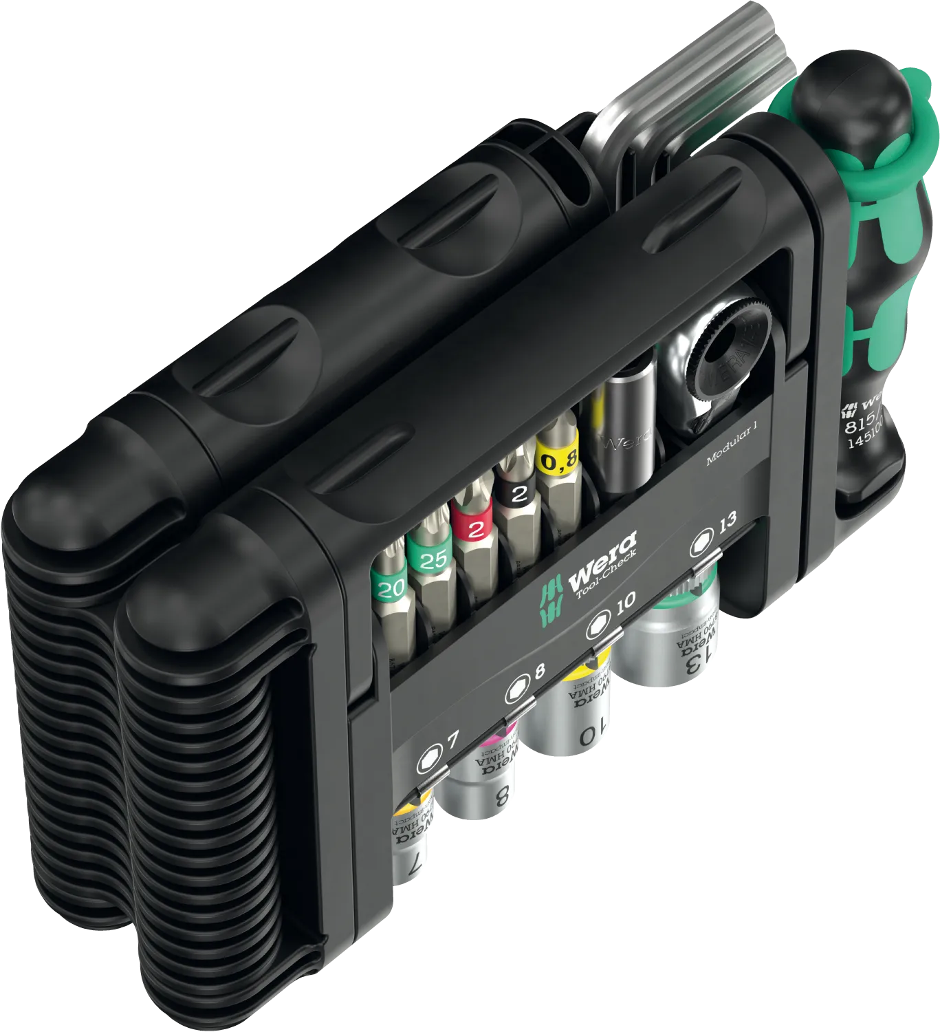 Raktų rinkinys moduliniame dėkle Wera Tool-Check Modular 1 SET (50 vnt.)