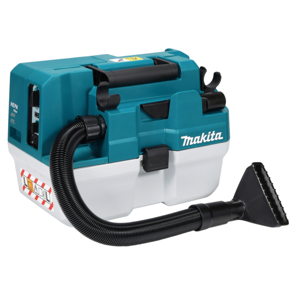 Akumuliatorinis dulkių siurblys XGT Makita 40V 150 mbar AWS 7,5L