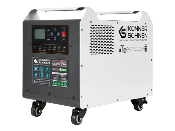 Mobilus energijos šaltinis Konner & Sohnen LifePO4 KS 2500PS (2500 W)