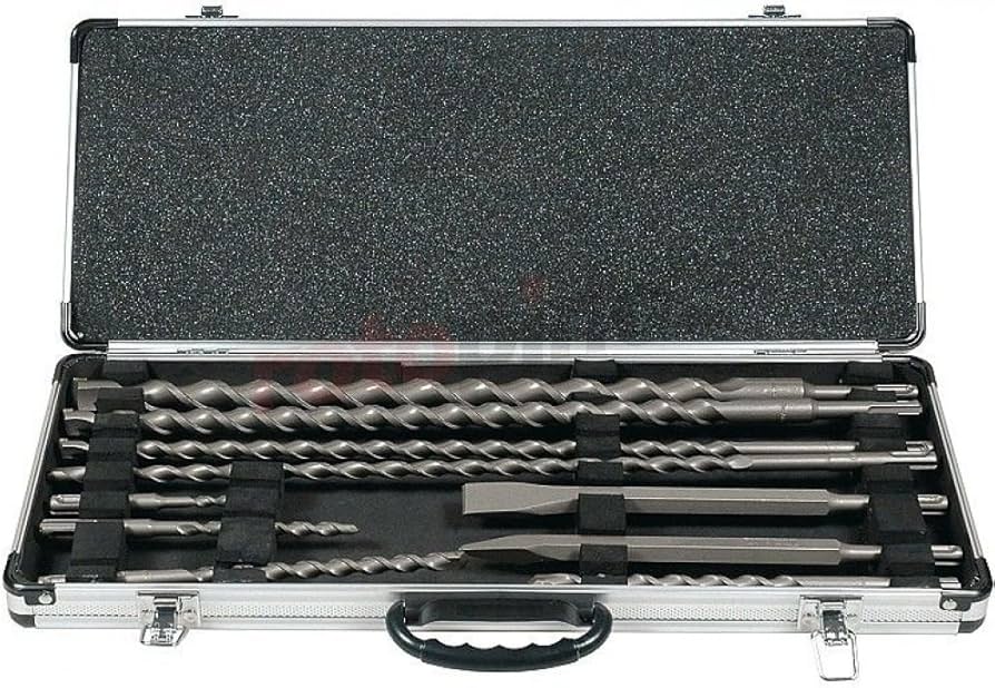 Grąžtų ir kaltų rinkinys betonui Makita SDS+ D-19174 (10 vnt.) - Image 2