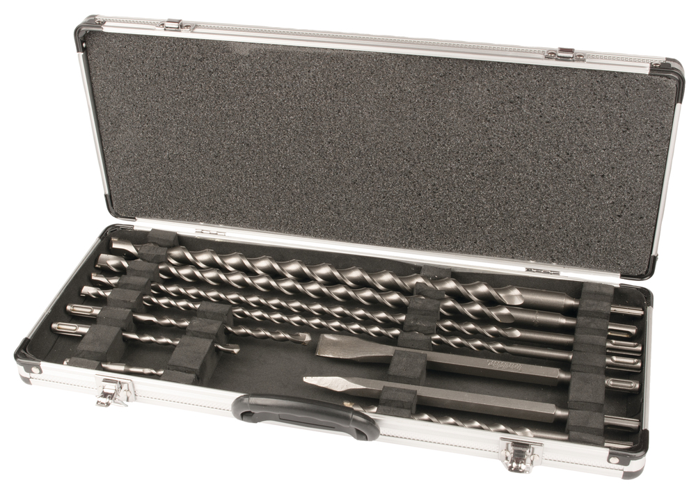 Grąžtų ir kaltų rinkinys betonui Makita SDS+ D-19174 (10 vnt.)