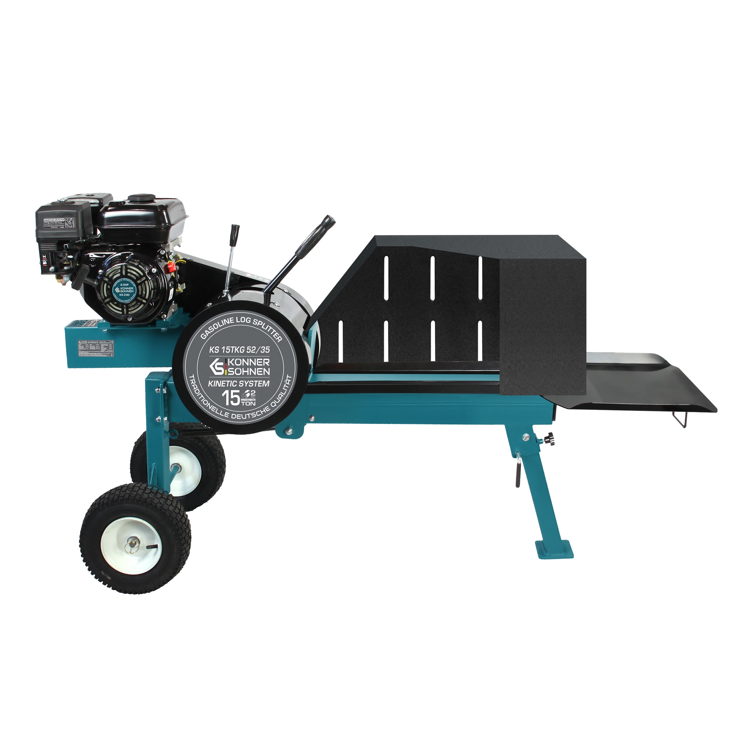 Benzininis rąstų skaldytuvas kinetinio tipo Könner & Söhnen KS 15TKG 52/35 - Image 3