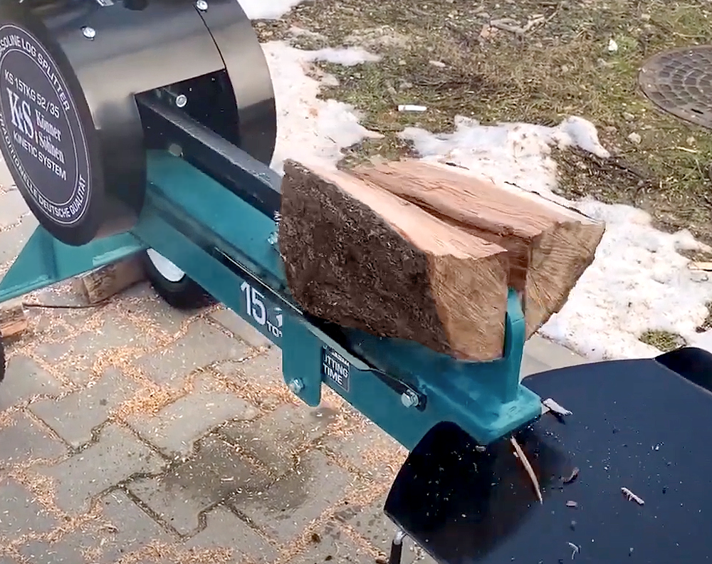 Benzininis rąstų skaldytuvas kinetinio tipo Könner & Söhnen KS 15TKG 52/35 - Image 5